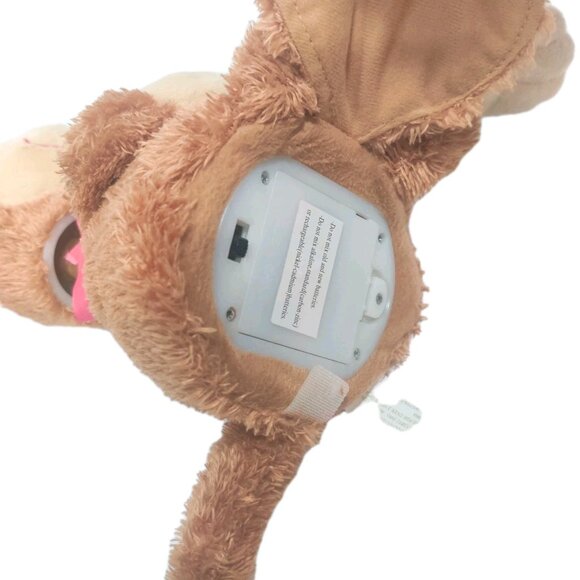 Animated & Singing Valentine Punky Cat Holding A Rose Sound N Light Animatronics - Picture 9 of 14